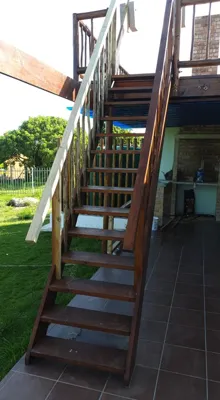 custom fold swivel stairs